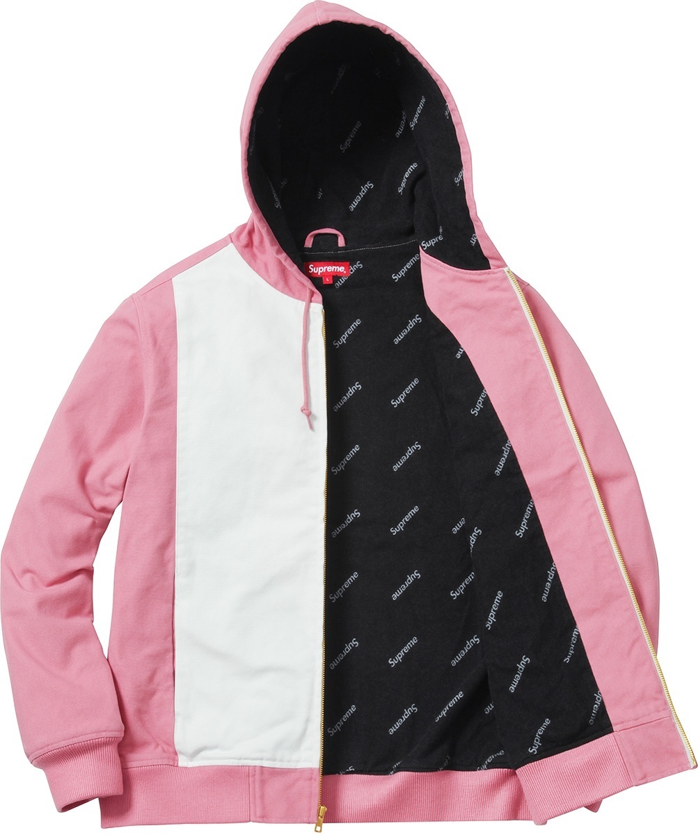 2-Tone Hooded Work Jacket view 3